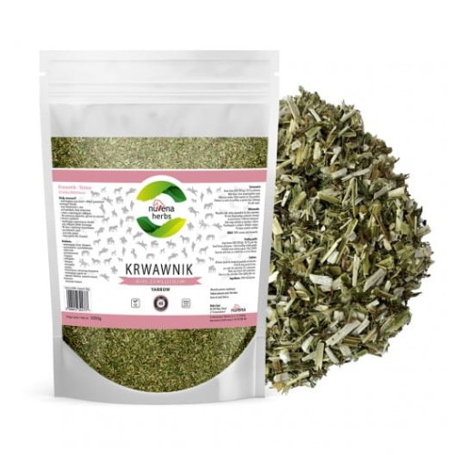 NuVena Herbs Krwawnik 1kg suszone ziele krwawnika dla koni