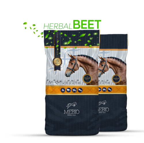 DWUPAK MEBIO Herbal Beet 2x 14kg ziołowe wysłodki dla koni