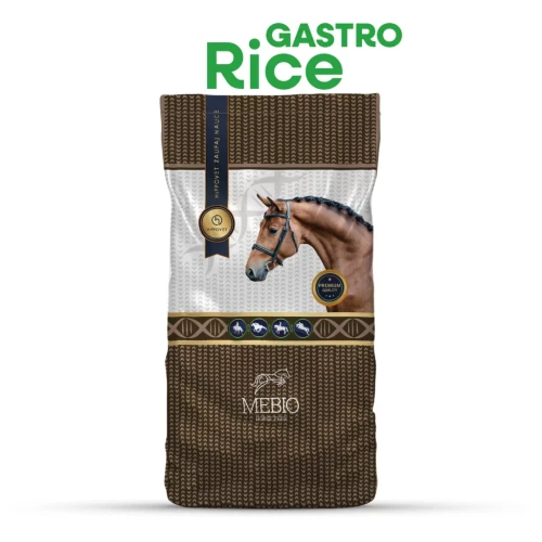 MEBIO Rice Gastro 15kg otręby ryżowe dla koni wrzodowych