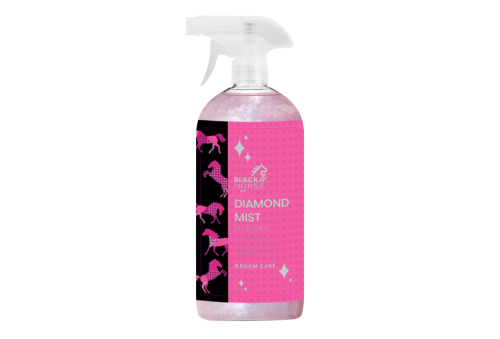 BLACK HORSE Diamond Mist 500ml - mgiełka nabłyszczająca z brokatem 