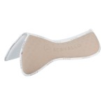 Podkładka z lycry i pianką pamięci ACAVALLO 3D SPACER - SAND/WHITE