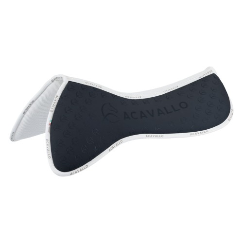 Podkładka z lycry i pianką pamięci ACAVALLO 3D SPACER - SMOKE DORE/WHITE