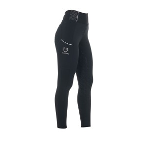 Bryczesy damskie jeździeckie EQUESTRO SLIM FIT legginsy