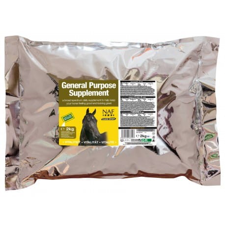 NAF General Purpose Supplement 2kg preparat witaminowo-mineralny dla koni