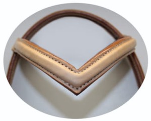 Ogłowie westernowe z opadającym naczółkiem - WYSYŁKA 48H