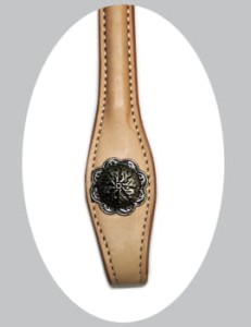 Ogłowie westernowe z opadającym naczółkiem - WYSYŁKA 48H