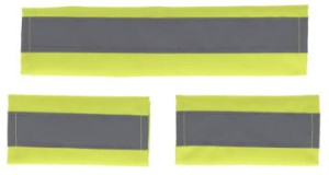 Zestaw odblaskowych nakładek do kantara/ oglowia, Covalliero - WYSYŁKA 48H