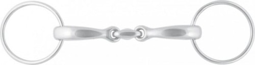 Wędzidło anatomiczne podwójnie łamane 18 mm York - rozm. 13,5 - WYSYŁKA 48H