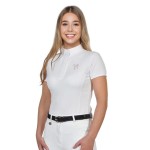 Koszulka jeździecka konkursowa damska York Cristi