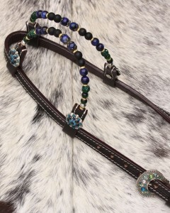 Ogłowie westernowe na dwa ucha SHOW