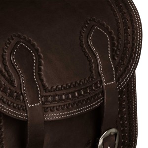 Sakwy skórzane do siodła westernowego POOL'S 