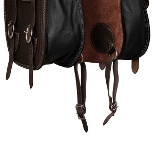 Sakwy skórzane do siodła westernowego POOL'S 