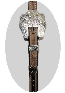 Ogłowie westernowe na jedno ucho Classic Equine powlekane srebrem - WYSYŁKA 48H