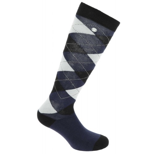 Podkolanówki jeździeckie Girly EquiTheme navy 1.jpg