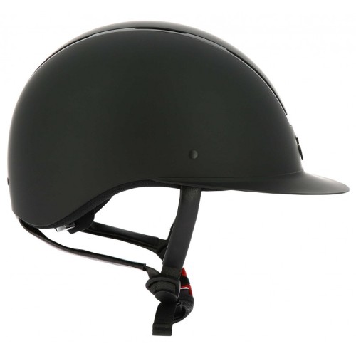 Kask jeździecki Equitheme Glint Mat black-black 1.jpg