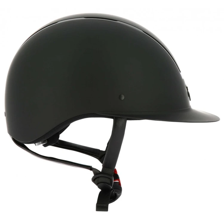 Kask jeździecki Equitheme Glint Mat black-black 1.jpg