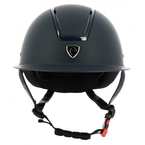 Kask jeździecki Equitheme Glint Mat navy - navy 2.jpg
