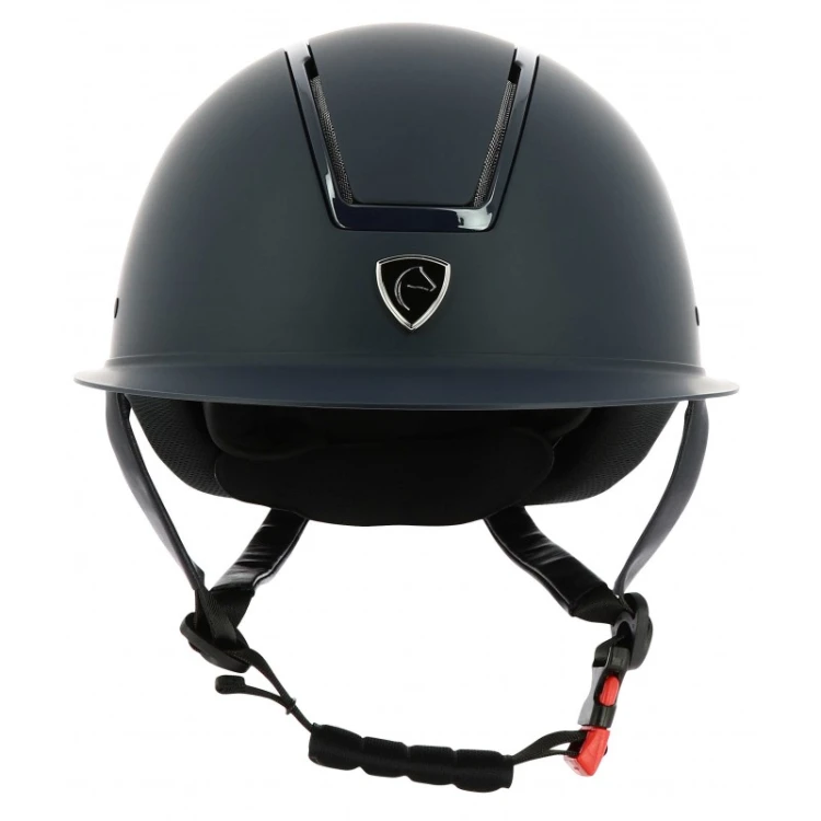 Kask jeździecki Equitheme Glint Mat navy - navy 2.jpg