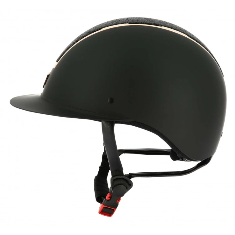 Kask jeździecki Equitheme Glint Mat rose gold 1.jpg
