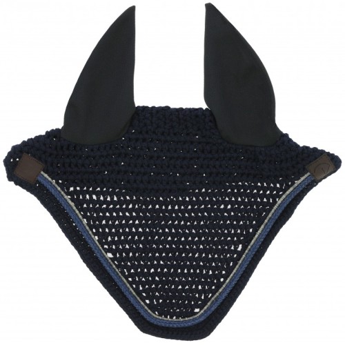 Nauszniki dla konia Hexalight Equitheme navy.jpg