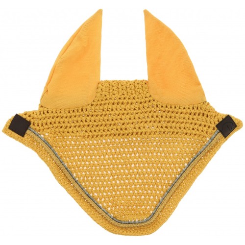 Nauszniki dla konia Hexalight Equitheme yellow.jpg