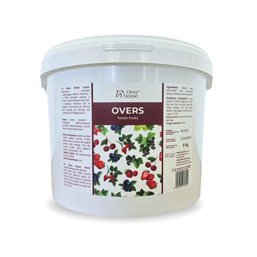 Cukierki dla konia OVERS Over Horse owoce leśne 8kg