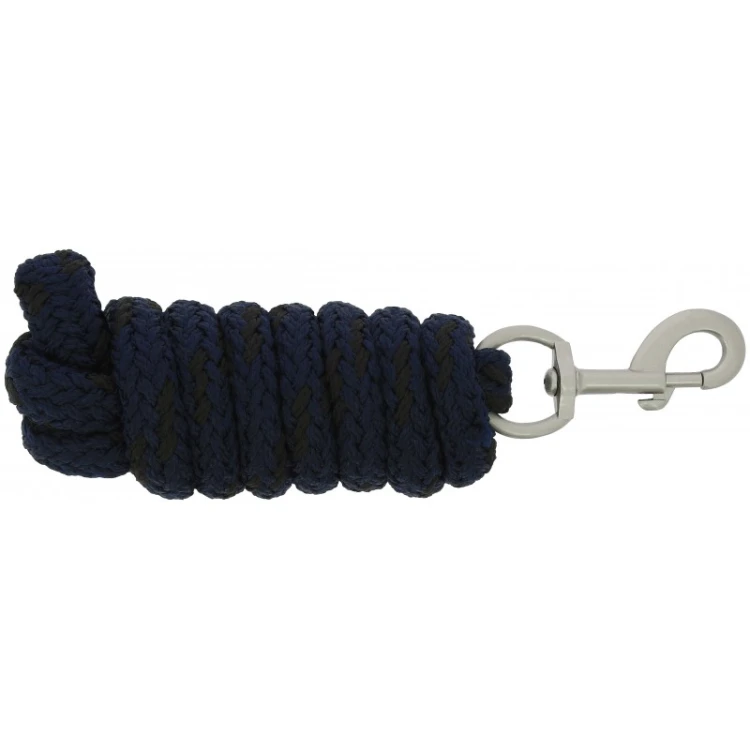 Uwiąz 2m dla konia Equitheme Jacquard navy.jpg