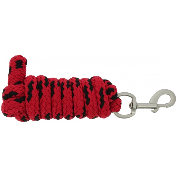 Uwiąz 2m dla konia Equitheme Jacquard red.jpg