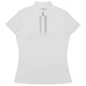 EquiTheme Koszulka konkursowa damska Riyadh - biała`