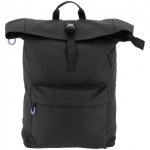 EquiTheme Plecak jeździecki Roll-Top - czarny