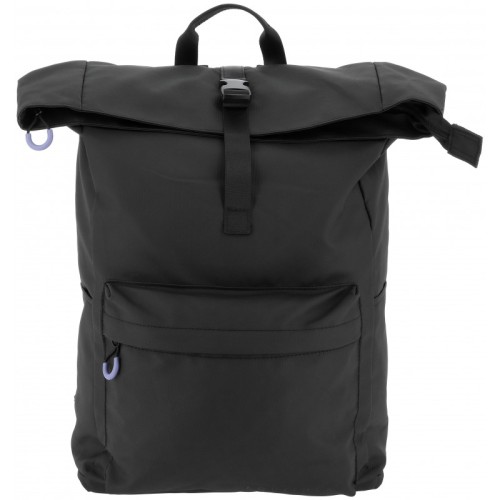 EquiTheme Plecak jeździecki Roll-Top - czarny