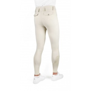 EquiTheme Bryczesy męskie jeździeckie - beżowe