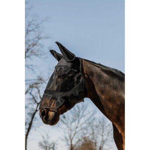 EquiTheme Maska przeciw owadom dla konia - czarna sklep zdrowy koń.jpg