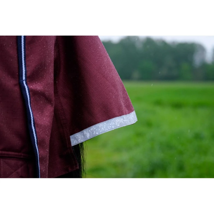 EquiTheme Derka przeciwdeszczowa padokowa 200g TYREX 1200D - bordowa 1.jpg