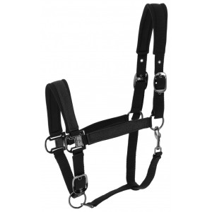 EquiTheme Kantar dla konia podszywany - czarny