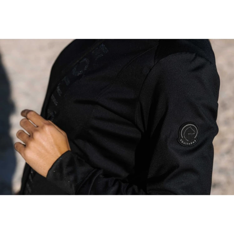 EquiTheme Bluza jeździecka damska Je t'aime - czarna.jpg