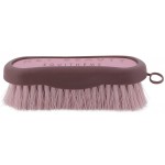 EquiTheme Szczotka dla konia z długim włosiem Je t'aime - różowa