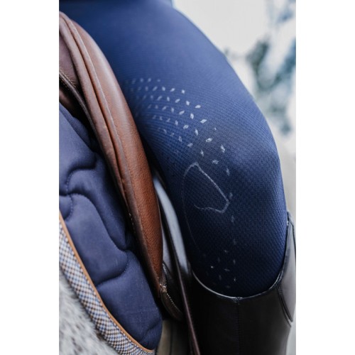 EquiTheme Bryczesy damskie legginsy - granatowe zdrowy koń.jpg