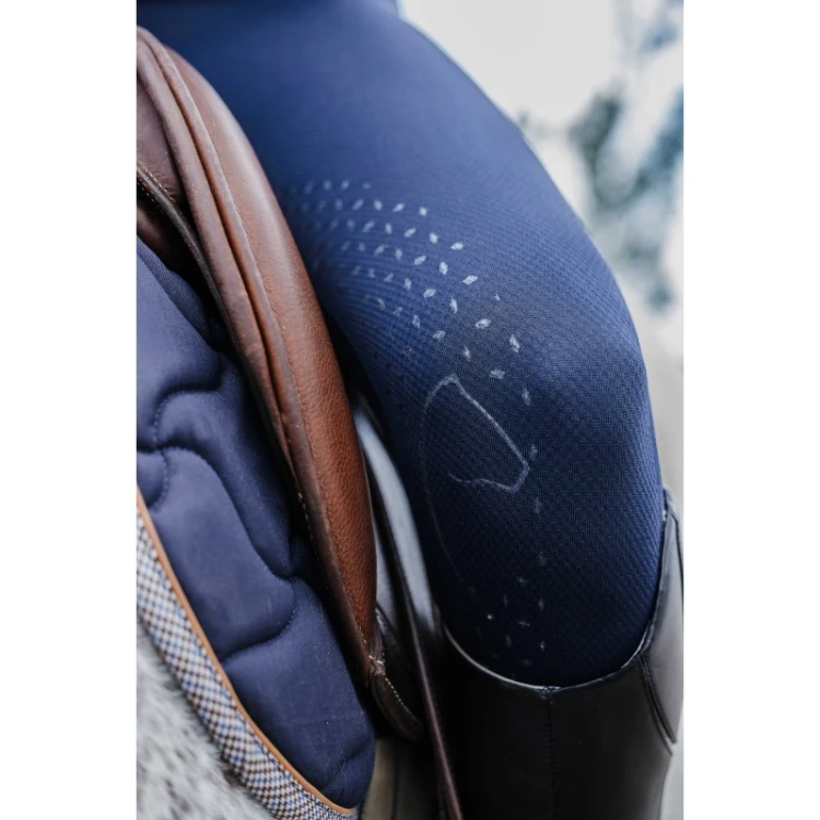 EquiTheme Bryczesy damskie legginsy - granatowe zdrowy koń.jpg