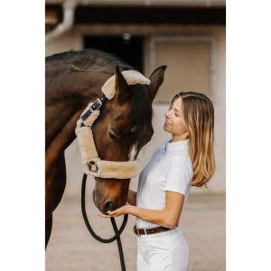 EquiTheme Koszulka konkursowa jeździecka - damska - biała