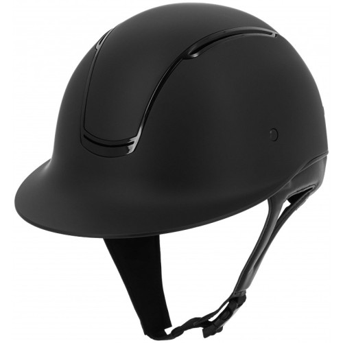 Kask jeździecki EquiTheme Soazy - Glosy Black 1.jpg