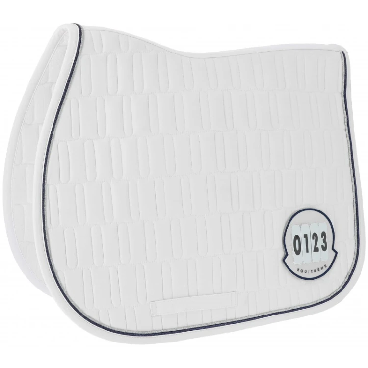 Czaprak wszechstronny EquiTheme Je t'aime - biały 1.jpg