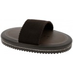 Zgrzebło dla konia do sierści Je t'aime EquiTheme Strass - brązowe