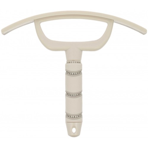 Ściągaczka do wody z sierści konia Je t'aime EquiTheme Strass - beżowa