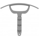 Ściągaczka do wody z sierści konia Je t'aime EquiTheme Strass - szara