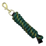 Uwiąz do prowadzenia konia Horsenjoy Velvet - zielony