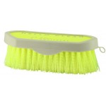 Szczotka dla konia z długim włosiem Je t'aime EQUITHEME - żółta