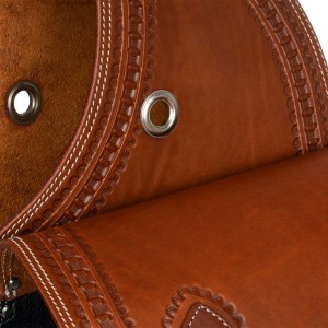Sakwy skórzane do siodła westernowego POOL'S - WYSYŁKA  48H 