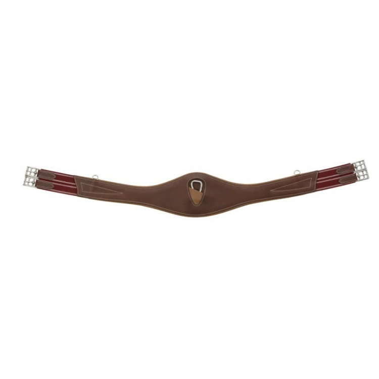 Popręg anatomiczny Eric Thomas Hybrid - brązowy.jpg