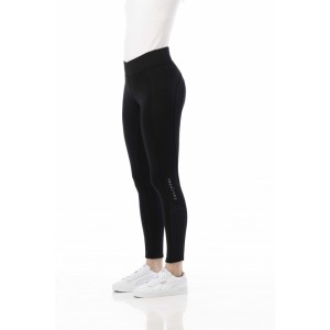 Legginsy jeździeckie z pełnym lejem silikonowym Brigitte - czarne - rozm. 36 - WYSYŁKA 48H